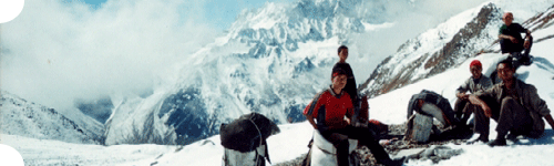Glacier in Sikkim