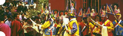 Buddhist Fest in Sikkim